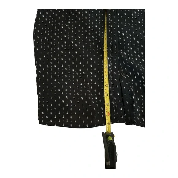 H&M Black Button Front Dress – Size 10 – Fully Lined - Picture 4 of 11